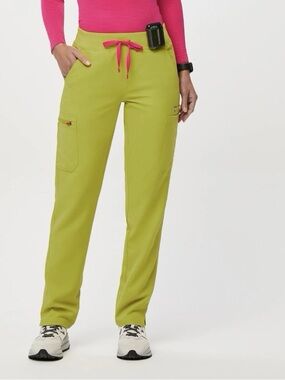 Limeade Yola Skinny FIGS High Waisted Women’s Drawstring Cargo Pants XL/Tall